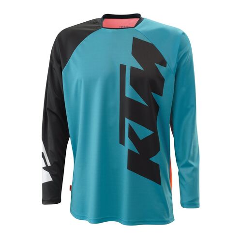 KTM OEM POUNCE SHIRT BLUE S (3PW220010402) - SKU:KTM3PW220010402