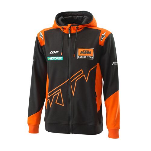 KTM OEM TEAM ZIP HOODIE XXS (3PW220020400) - SKU:KTM3PW220020400