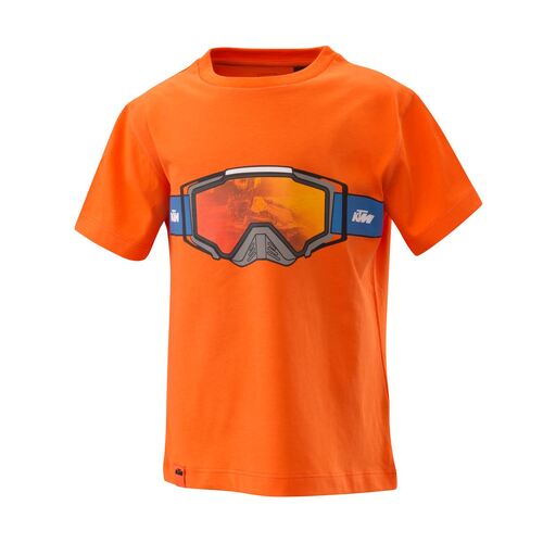 KTM OEM KIDS RADICAL TEE ORANGE 104/3-4Y (3PW220022704) - SKU:KTM3PW220022704