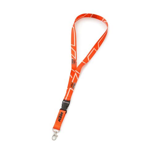 KTM OEM TEAM LANYARD ORANGE (3PW220024700) - SKU:KTM3PW220024700