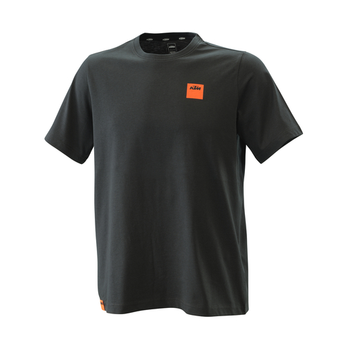 KTM OEM PURE RACING TEE BLACK XXS (3PW220042000) - SKU:KTM3PW220042000