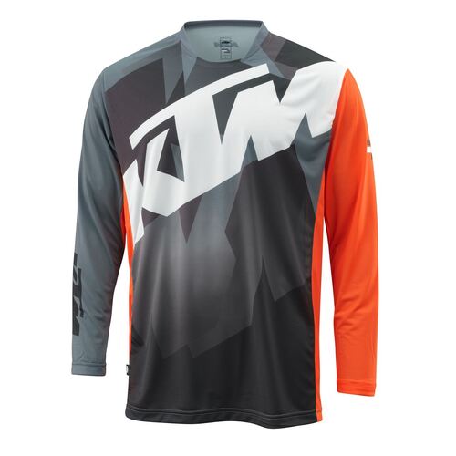 KTM OEM POUNCE SHIRT GREY S (3PW230005802) - SKU:KTM3PW230005802