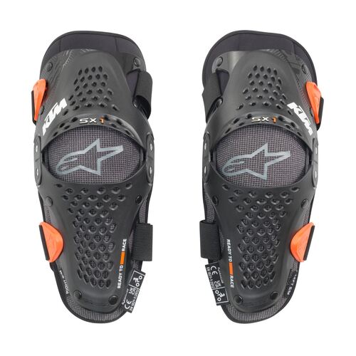 KTM OEM SX-1 YOUTH KNEE PROTECTOR S/M (3PW230007802) - SKU:KTM3PW230007802