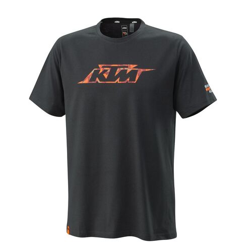 KTM OEM CAMO TEE BLACK XS (3PW230019701) - SKU:KTM3PW230019701