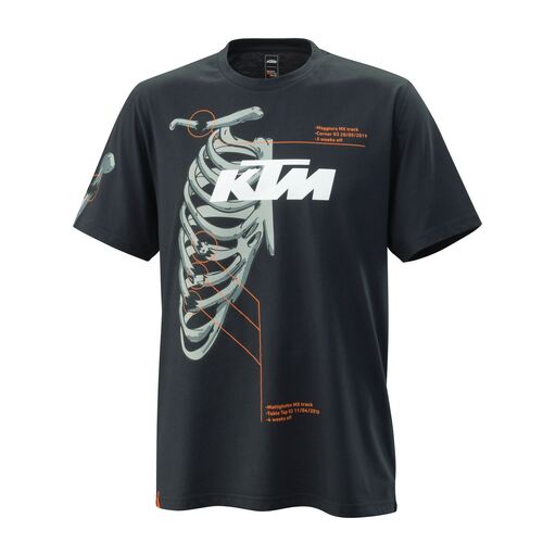 KTM OEM HARD KNOCKS TEE XS (3PW230020001) - SKU:KTM3PW230020001