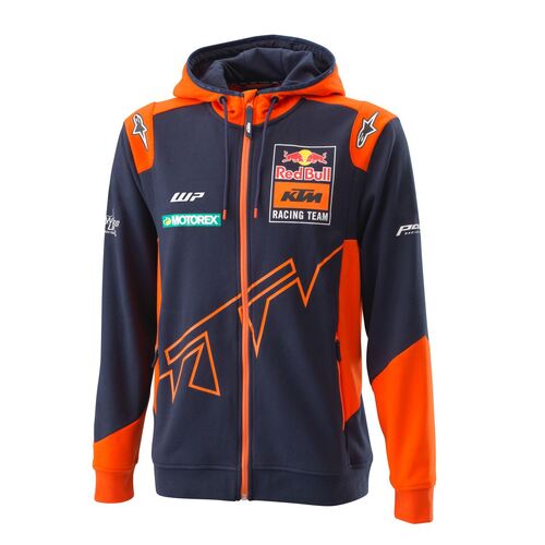 KTM OEM REPLICA TEAM ZIP HOODIE XXS (3RB220021900) - SKU:KTM3RB220021900