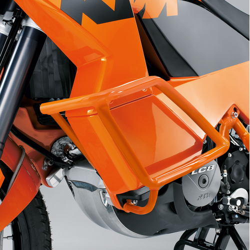 KTM OEM TANK PROTECTION ORANGE (6001206810004) - SKU:KTM6001206810004