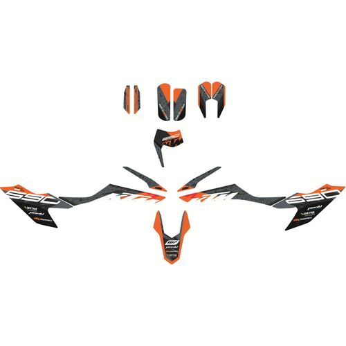 KTM OEM graphics kit (76108999000) - SKU:KTM76108999000