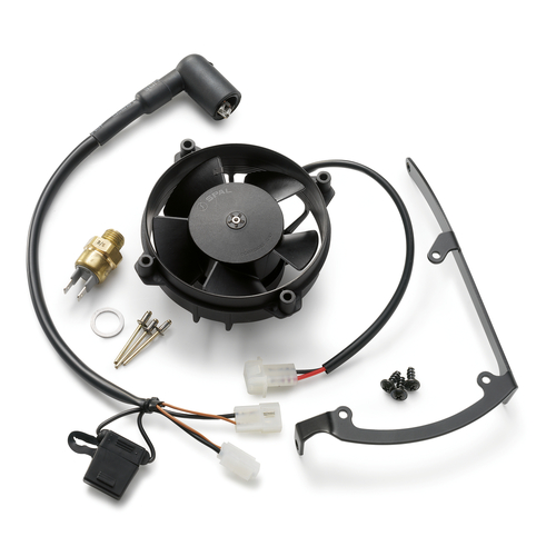 450 / 530 EXC 2009-16  OEM FAN KIT COMPLETE (81235941144) - SKU:KTM81235941144