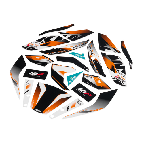 KTM OEM GRAPHICS KIT FACTORY (90608999200) - SKU:KTM90608999200
