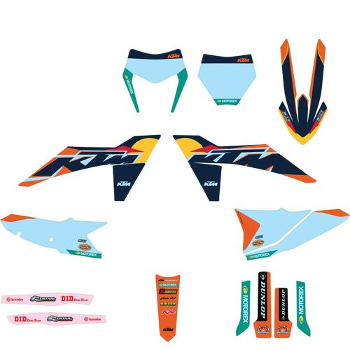 KTM OEM Factory graphics kit (A46008990000) - SKU:KTMA46008990000