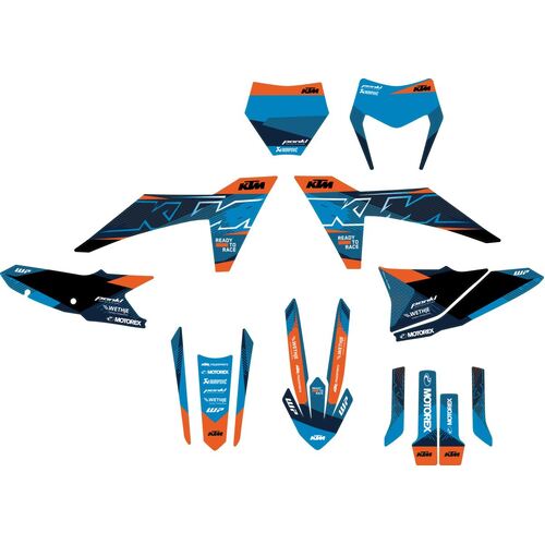 KTM OEM Factory sticker kit (A47008990000) - SKU:KTMA47008990000
