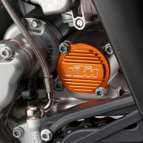 KTM OEM FACTORY OIL FILTER COVER (U6951157) - SKU:KTMU6951157