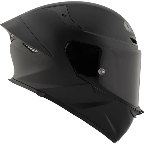 KYT TT Revo Plain Full Face Helmet - Matte Black - XS - SKU:KY6TR00X654