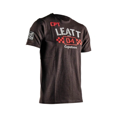 Leatt Heritage Tee - Black - M - SKU:L5022400211