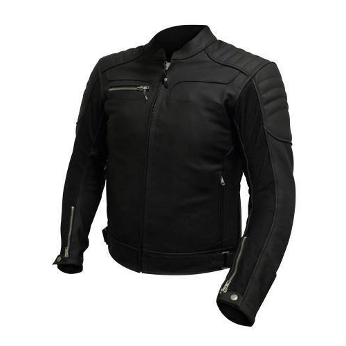 Rjays Burly Jacket - Black - 38 - SKU:LJ0018BK38