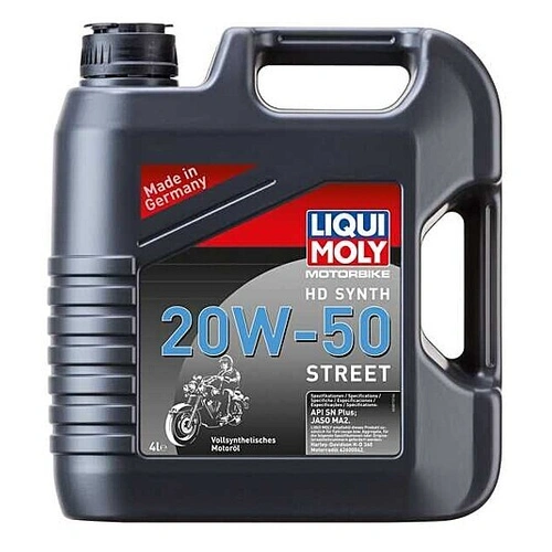 LIQUI MOLY Full Synthetic H.D Street Engine Oil [3817] - 20W-50 - 4L