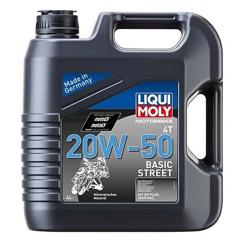 LIQUI MOLY Mineral Street 4T Engine Oil [20729] - 20W-50 - 4L