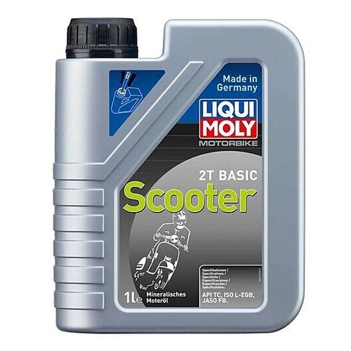 LIQUI MOLY Mineral Basic Scooter 2T Engine Oil [1619] - 1L