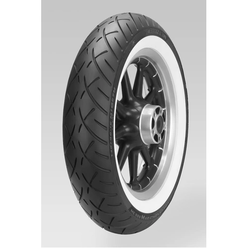 Metzeler ME888 Marathon Ultra White Wall Tyre - Front - 120/70B21 [68H] TL