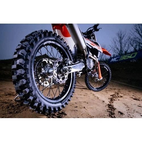 MC360 Mid/Hard Metzeler Tyre - Front - 90/90-21 [54M]