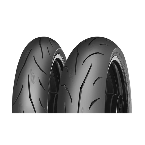 Mitas SportForce+ RS 54W TL Front Sport Tyre (Radial - Racing Soft) - 110/70-17