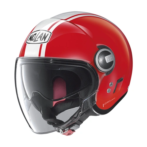 Nolan N21 Dolce Vita Helmet - Red/White - L - SKU:NHN21V09660