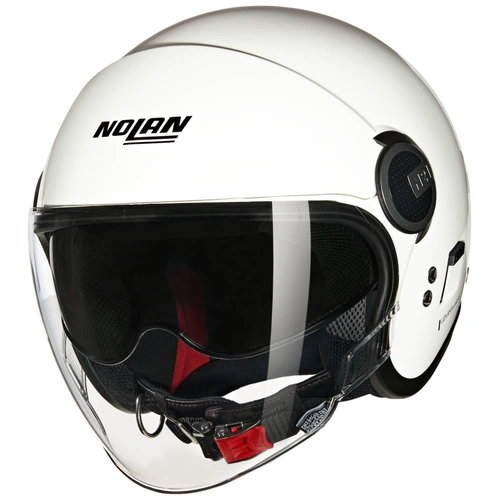 Nolan N21 Classico Open Face Helmet with Visor - White