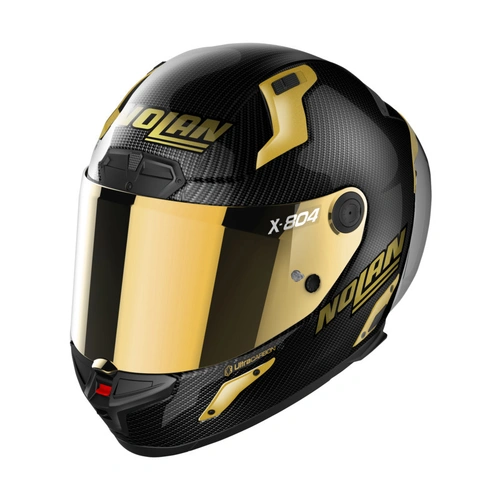 Nolan X-804 RS Gold Edition Helmet - Gold - 2XL - SKU:NHX80400364