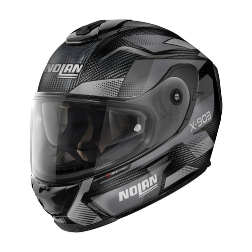 Nolan X-903 UC Highspeed Helmet - Flat Carbon/Grey - XS - SKU:NHX90307654
