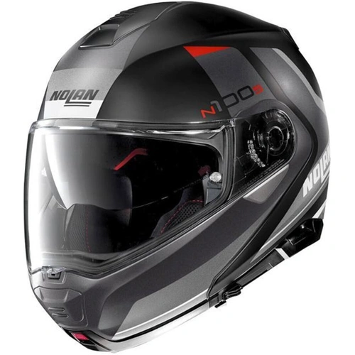 Nolan N100-5 Hilltop Helmet - Matte Black/Grey - M - SKU:NLN1005347