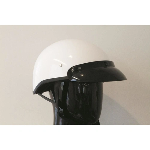Nex Cruze Helmet With Peak - White - S - SKU:NXCSW56