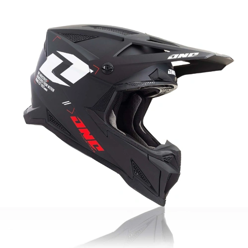One Industries X297 Focus Helmet - Black/White - XS - SKU:OIL2000101