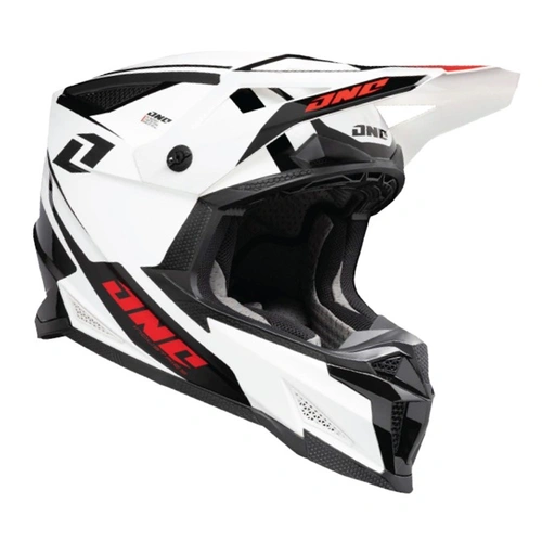 One Industries X-297 Tazer Helmet - White/Red