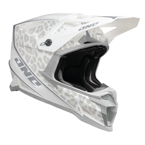 One Industries X-297 Snow Leopard Helmet - White