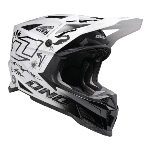 One Industries X-297 Tatted Helmet - White