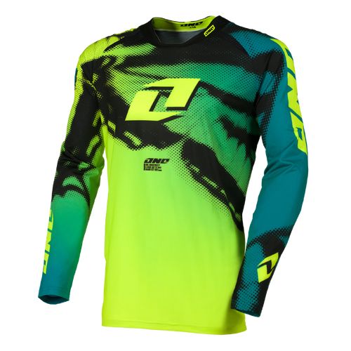 One Industries X297 MX Jersey - Neon Tiger - M - SKU:OIQ1014003