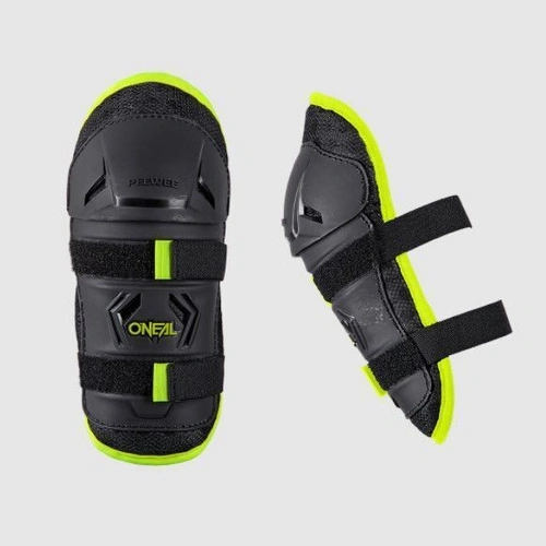 Oneal Youth Peewee Knee Guards - Neon Yellow - M/L - SKU:ON0251603