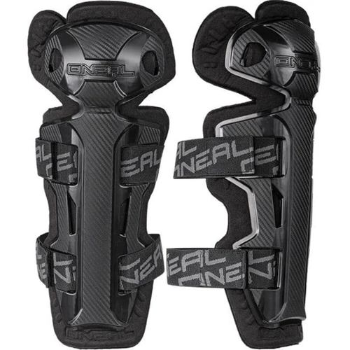 Oneal Pro II Carbon Look Knee Cups - Black