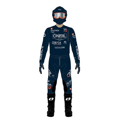 Oneal 2026 Element Brand V.26 MX Pants - Navy Blue/Grey - 28 - SKU:ON0270028