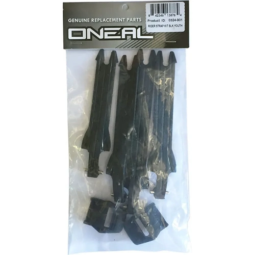 ONEAL Youth 15 Rider Boot Strap Kit - Black