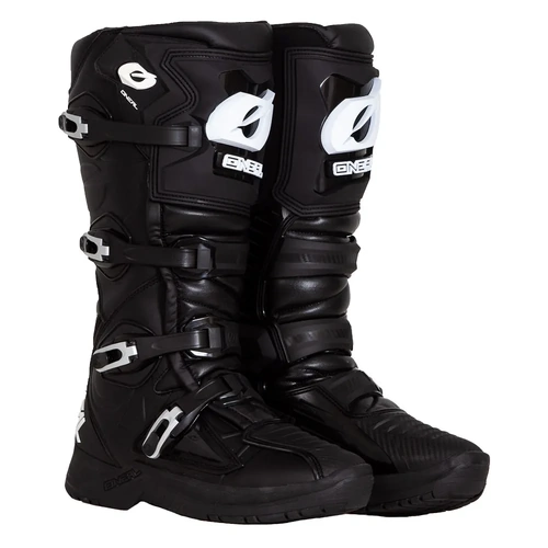 Oneal RMX Boots - Black/White - 7.5 - SKU:ON03471075