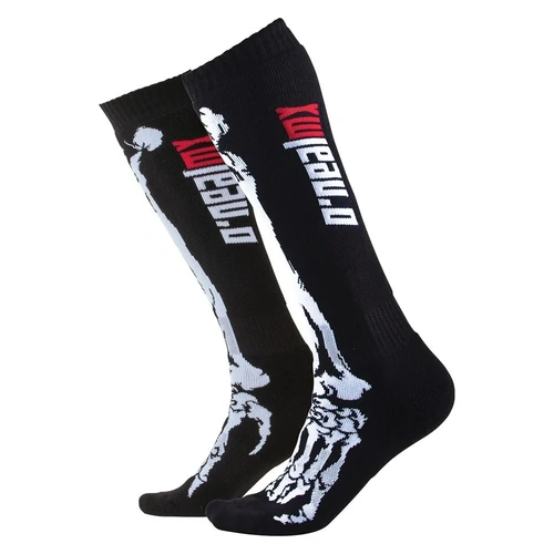 Oneal Pro MX X-Ray Sock - Black/White
