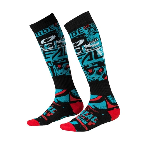 Oneal Pro MX Ride Sock - Black/Blue