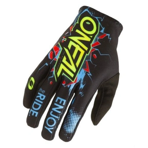 Oneal 2025 Youth Matrix Villain Glove - Black - XS - SKU:ON0391001
