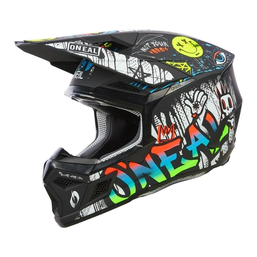 Oneal Youth 3SRS Rancid Helmet - Multi - M - SKU:ON0625303