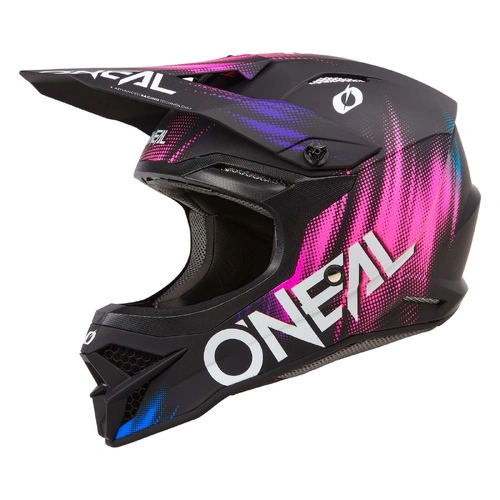 Oneal 24 3SRS Voltage V.24 Helmet - Black/Pink - XS - SKU:ON0627671