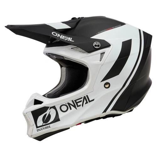 Oneal 10SRS Flow Helmet - Black/White