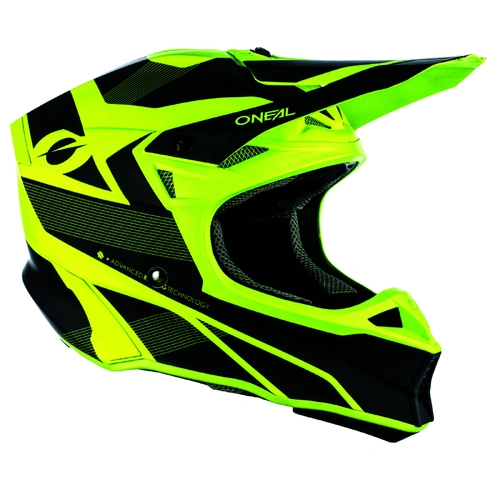 Oneal 10 Series Compact Black Yellow Helmet - SKU:ON0630302