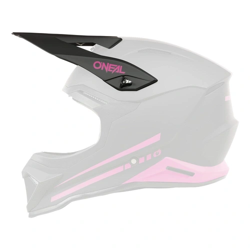 Oneal 1SRS Helmet Peak - Black/Pink